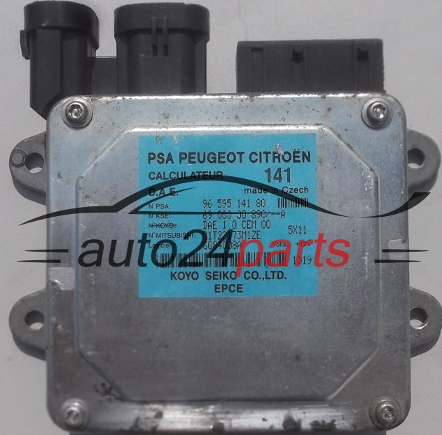 Ecu direction assistée module de contrôle  CITROEN PEUGEOT 96 595 141 80, 69 000 00 890/--A,  Q1T22173M1ZE