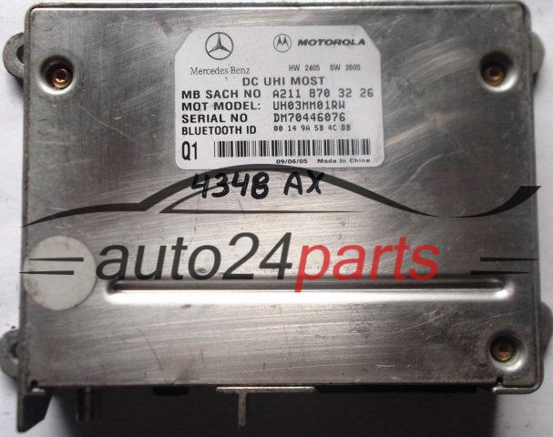 CENTRALITA BLUETOOTH MERCEDES 