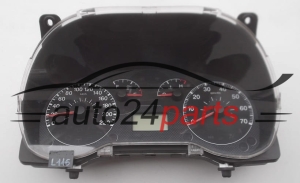 ZESPÓŁ WSKAŹNIKÓW ZEGARY PRĘDKOŚCIOMIERZ LICZNIK FIAT GRANDE PUNTO 51701537 3 90271, 51701537390271, 503001100300 - L116