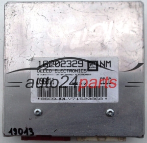  CALCULATEUR MOTEUR  OPEL ASTRA 1.4/1.6, 16202329 NM, 16202329NM, D96011, CDJD 