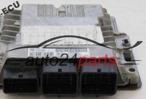 MOTORSTEUERGERÄT ECU STEUERGERAT CITROEN PEUGEOT 1.6 HDI Continental S180123001 E, S180123001E, 9676760880, HW 9666681180, SID807EVO 