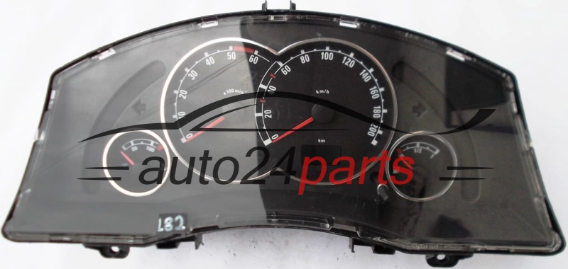 ZESPÓŁ WSKAŻNIKÓW ZEGARY PRĘDKOŚCIOMIERZ LICZNIK OPEL MERIVA 1.7 CDTI Z17DTH VDO 110080162038 13214770LN, 13214770 LN
