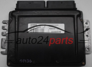 KOMPUTER STEROWNIK SILNIKA RENAULT TWINGO 1.2 SIEMENS SIRIUS 32N S110130102A S110130102 A, 8200044443 8200044437