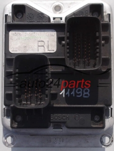 MOTORSTEUERGERÄT ECU STEUERGERAT OPEL CHEVROLET HOLDEN VAUXHALL ASTRA G 1.2 X12XE BOSCH 0261204093 , 0 261 204 093, RL 90560103 9131795 6237765, 62 37 765 