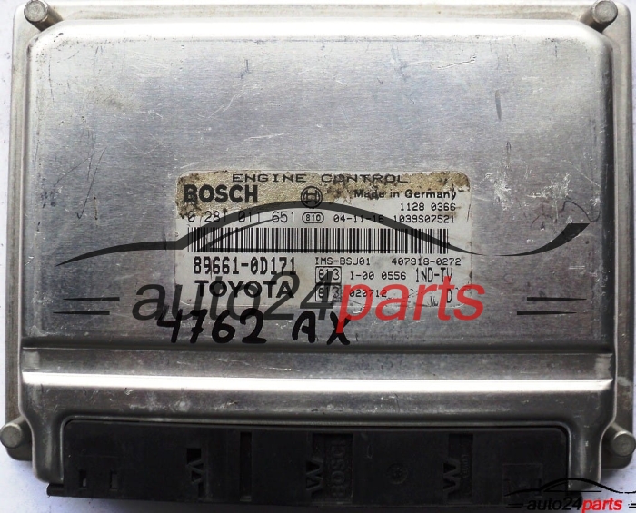calculateur moteur pour toyota yaris 1.4