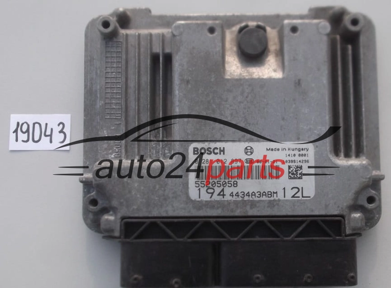 KOMPUTER STEROWNIK SILNIKA FIAT CROMA 1.9 JTD BOSCH 0 281 012 897, 0281012897, 55205058