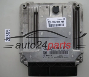 KOMPUTER STEROWNIK SILNIKA AUDI A4 2.0 TDI BOSCH 0 281 016145, 0281016145, 03L 906 022 RM, 03L906022RM, EDC17CP20 - 22359, 22531