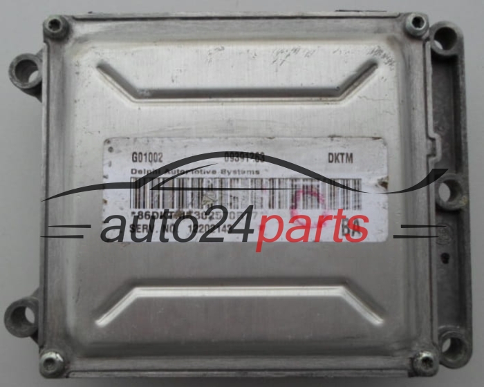 MOTORSTEUERGERÄT ECU STEUERGERAT OPEL ASTRA VECTRA ZAFIRA 2.2 Z22SE 09391263 DKTM, 12202143, 12 202 143, 6235044, 62 35 044