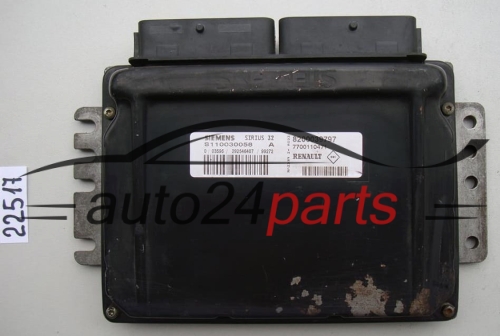 CALCULATEUR MOTEUR RENAULT CLIO S110030058 A, S110030058A, 820039797