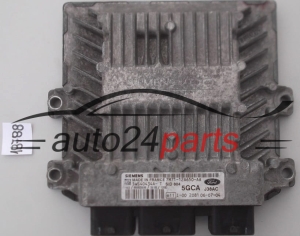 KOMPUTER STEROWNIK SILNIKA FORD FUSION 1.4 TDCI 5WS40434A-T, 5WS40434AT, 7M71-12A650-AA, 7M7112A650AA, SID804