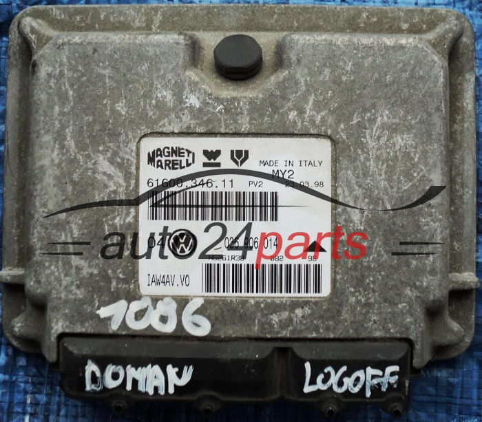 calculateur moteur pour vw volkswagen golf, bora 1.4
