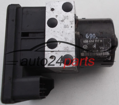 ABS PUMPE BLOCK HYDRAULIKPUMPE STEUERGERAT  VOLKSWAGEN POLO 6Q0 614 117 H