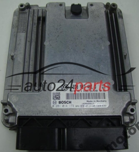 CALCULATEUR MOTEUR VW VOLKSWAGEN PHEATON 3.0 TDI BOSCH 0 281 014 173, 0281014173, 3D0 907 401 D, 3D0907401D, DIESEL EDC17CP04