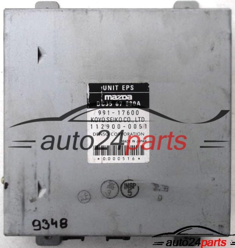 MOTORSTEUERGERÄT ECU STEUERGERAT MAZDA DEMIO 1.5, 991-17600, 99117600, 112900-0051, 1129000051, DC35 67 880A, DC3567880A 
