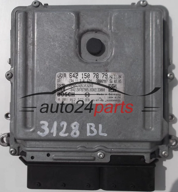 calculateur moteur pour mercedes w209, clk 320 3.0 cdi