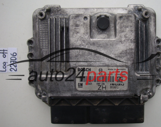 KOMPUTER STEROWNIK SILNIKA OPEL ASTRA H 1.7 CDTI Z17DTH BOSCH 0 281 011 943, 0281011943, GM 55 556 829 ZH, 55556829 ZH, ISUZU 8973785711, 1039S07468