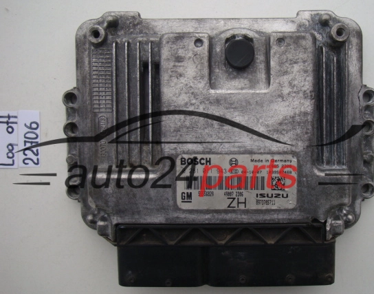 KOMPUTER STEROWNIK SILNIKA OPEL ASTRA H 1.7 CDTI Z17DTH BOSCH 0 281 011 943, 0281011943, GM 55 556 829 ZH, 55556829 ZH, ISUZU 8973785711, 1039S07468