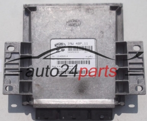 ECU CENTRALITA DE MOTOR PEUGEOT 406 2.0 MAGNETI MARELLI IAW 48P.11, IAW48P11, HW 16406014 9634496280, SW 16377064 9639045280