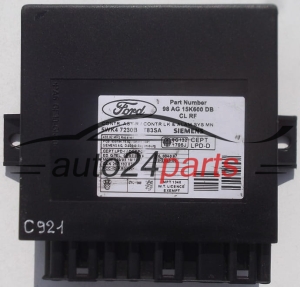 CENTRALITA DE CONFORT FORD FOCUS MONDEO SIEMENS 5WK4 7230 B, 5WK47230B, T38SA, 98AG 15K600 DB, 98AG15K600DB