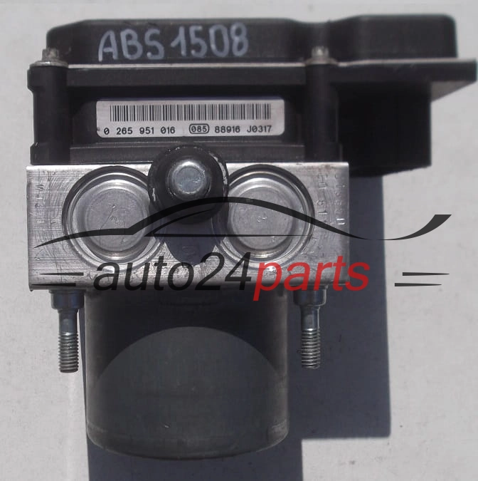  ABS OPEL CORSA D 13282281 FD BOSCH 0 265 230 334, 0265230334, 0 265 951 016, 0265951016