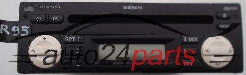 RADIO MMR CD-G NISSAN MICRA 7 645 362 318 / 7645362318 / BP5362 5 8406841 / 28 185 BC411 / 28185BC411 / HP-3254 / HP3254 - R95