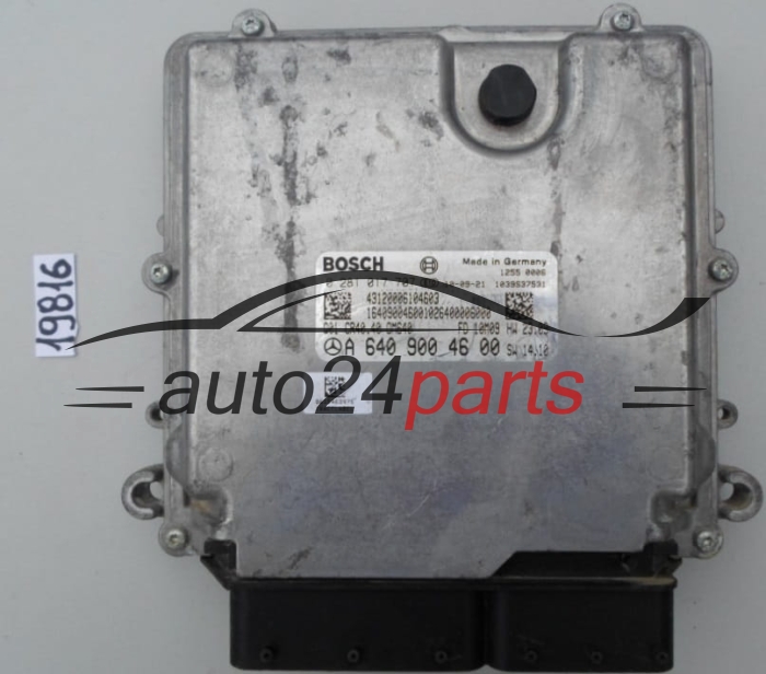 KOMPUTER STEROWNIK SILNIKA MERCEDES W169 2.0 CDI BOSCH 0 281 017 707, 0281017707, A 640 900 46 00, A6409004600, CR40.40 