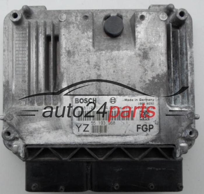 CALCULATEUR MOTEUR OPEL VECTRA SIGNUM 1.9 CDTI Z19DT Z19DTL Z19DTH 55193968 YZ, 55 193 968 YZ, BOSCH 0281011914 , 0 281 011 914, 55189926, 55 189 926, 6235370, 62 35 370