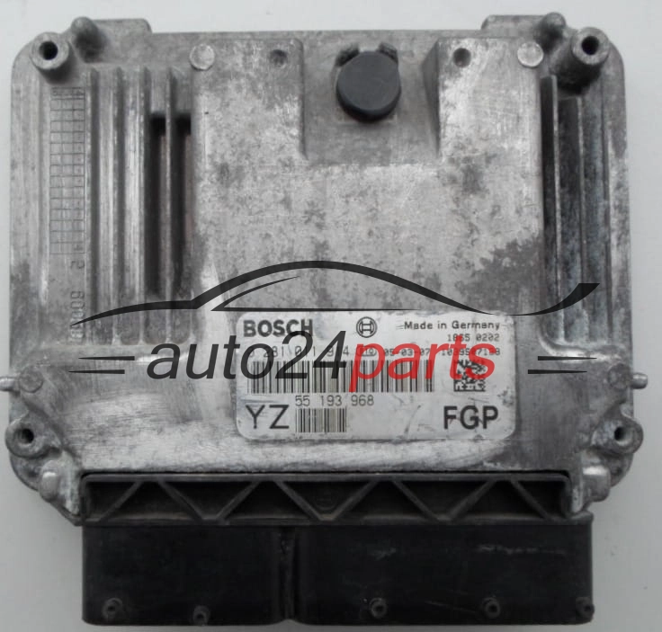 CALCULATEUR MOTEUR OPEL VECTRA SIGNUM 1.9 CDTI Z19DT Z19DTL Z19DTH 55193968 YZ, 55 193 968 YZ, BOSCH 0281011914 , 0 281 011 914, 55189926, 55 189 926, 6235370, 62 35 370
