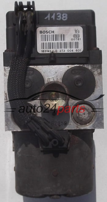 BOSCH 0 265 216 862, 0265216862, 96 417 285 80, 9641728580, 0 273 004 601, 0273004601