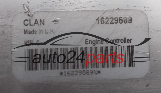 CALCULATEUR MOTEUR OPEL ASTRA 1.4 Delco 16229589 CLAN