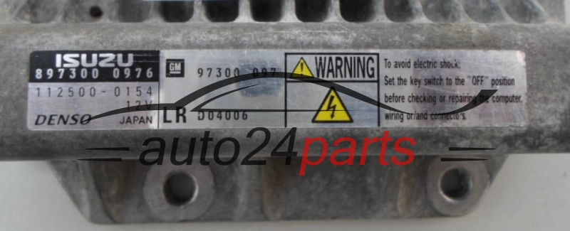 KOMPUTER STEROWNIK SILNIKA OPEL CORSA 1.7 CDTI ISUZU 897300 0976