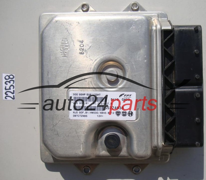 KOMPUTER STEROWNIK SILNIKA FIAT 500 MJD 9DF.B1, MJD9DFB1, 55274938
