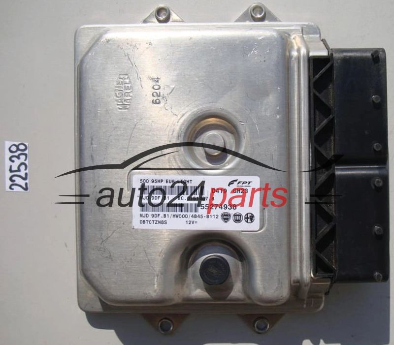 KOMPUTER STEROWNIK SILNIKA FIAT 500 MJD 9DF.B1, MJD9DFB1, 55274938