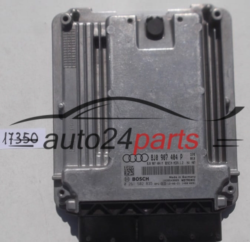 KOMPUTER STEROWNIK SILNIKA AUDI TT RS 2.5 TFSI BOSCH 0 261 S02 835, 0261S02835, 8J0 907 404 P