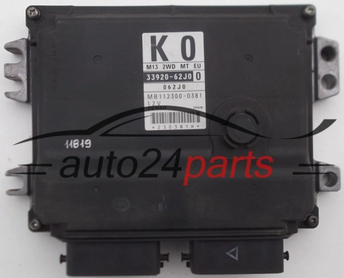  KOMPUTER STEROWNIK SILNIKA SUZUKI SWIFT 1.3, 33920-62J0