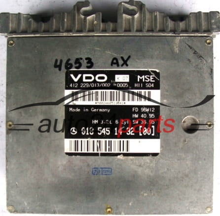 KOMPUTER STEROWNIK SILNIKA MERCEDES W210 3.2 A0185451432, 0185451432, A 018 545 14 32, 412229013002, VDO 412 229/013/002 - 