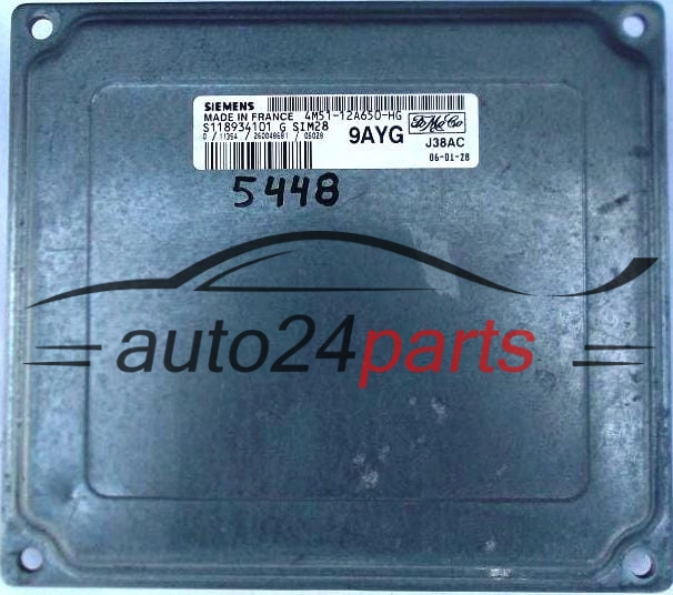 KOMPUTER STEROWNIK SILNIKA FORD FOCUS FIESTA SIEMENS S118934101 G