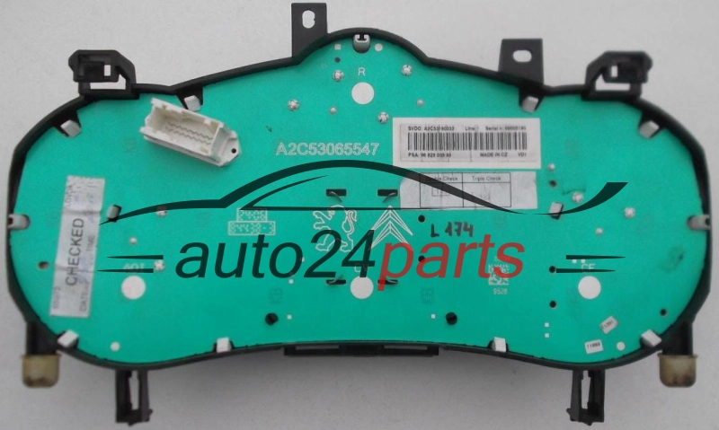 ZESPÓŁ WSKAŹNIKÓW ZEGARY PRĘDKOŚCIOMIERZ LICZNIK PEUGEOT CITROEN A2C53065547