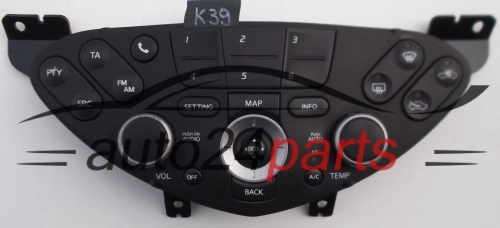 PANEL OGRZEWANIA STEROWNIK NAWIEWU REGULATOR KLIMATRONIK NISSAN PRIMIERA P12  28395 AV611, 28395AV611, CSW-5841C, CSW5841C - K39