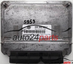 CALCULATEUR MOTEUR VW VOLKSWAGEN POLO 1.2 03D906033F, 03D 906 033 F, SIEMENS 5WP40298 01, BENZIN SIMOS 3PG 2509 