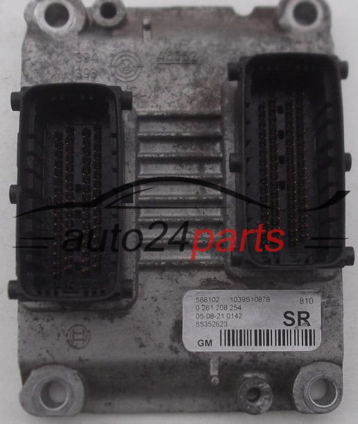 CALCULATEUR MOTEUR OPEL AGILA 1.2 Z12XEP BOSCH 0 261 208 254