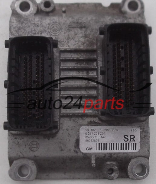 CALCULATEUR MOTEUR OPEL AGILA 1.2 Z12XEP BOSCH 0 261 208 254