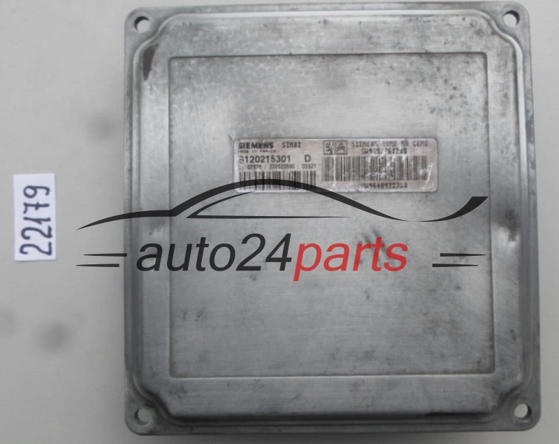 STEROWNIK SKRZYNI AUTOMATYCZNEJ CITROEN S120215301 D, S120215301D, 9652762280, 9640922780