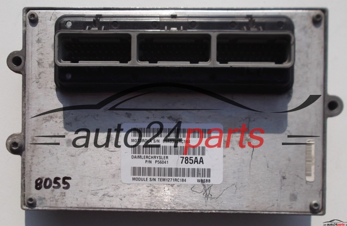 ECU CENTRALITA DE MOTOR CHRYSLER JEEP GRAND CHEROKEE 4.0 MOTOROLA 09A0300RC184, P56041 785AA, P56041785AA, WBSBB