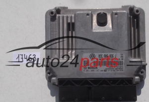 MOTORSTEUERGERÄT ECU STEUERGERÄT  SKODA FABIA BOSCH 0 261 S08 147, 0261S08147, 03C 906 026 J, 03C906026J, MED17. 5.5 