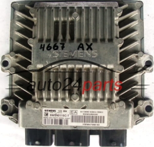 ECU CENTRALITA DE MOTOR CITROEN C2 1.4 HDI 5WS40115C-T SID 804 SW9652890280, SW 9652890280 HW9647568180, HW 9647568180
