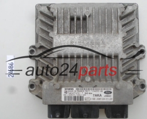 MOTORSTEUERGERÄT ECU STEUERGERAT FORD FIESTA FUSION 1.4 TDCI SIEMENS 5WS40141D-T, 5WS40141DT, 3N11-12A650-AB, 3N1112A650AB