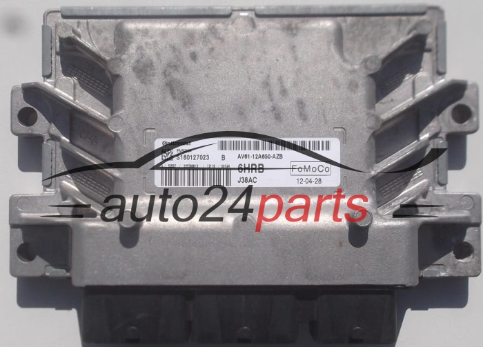 MOTORSTEUERGERÄT ECU STEUERGERÄT  FORD 1.6 TDCI CONTINENTAL S180127023 B,  FoMoCo AV61-12A650-AZB