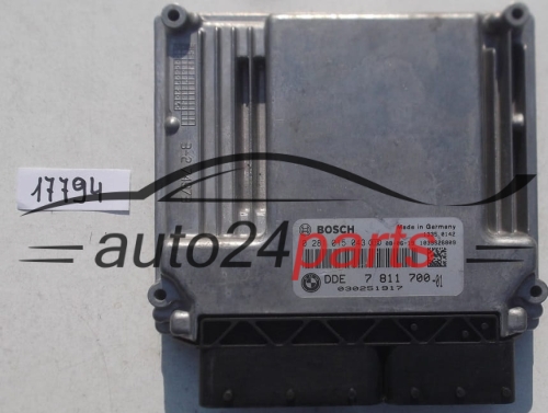 KOMPUTER STEROWNIK SILNIKA BMW 3 2.0 D BOSCH 0 281 015 043,  DDE 7 811 700