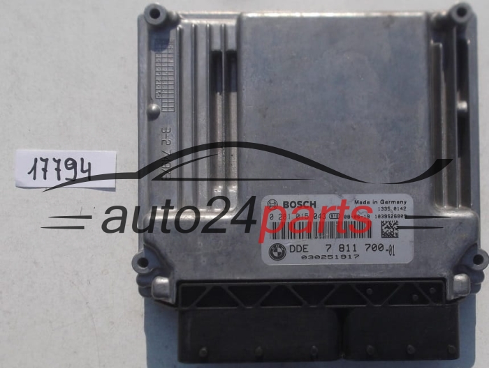 KOMPUTER STEROWNIK SILNIKA BMW 3 2.0 D BOSCH 0 281 015 043,  DDE 7 811 700